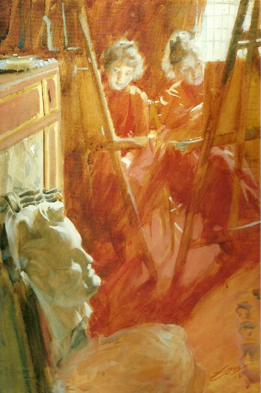 les demoiselles schwartz, Anders Zorn